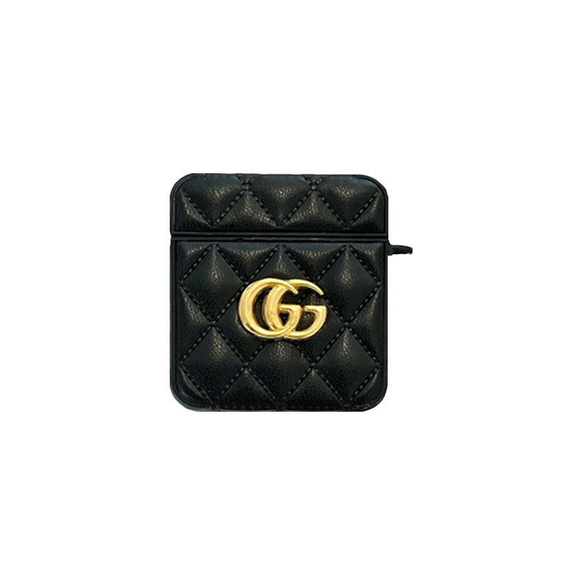 Fundas de lujo para AirPods GG blancas-LGB240424