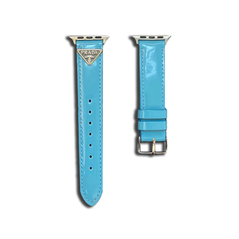 Bracelet Prada Apple Watch Bleu-LPK240509