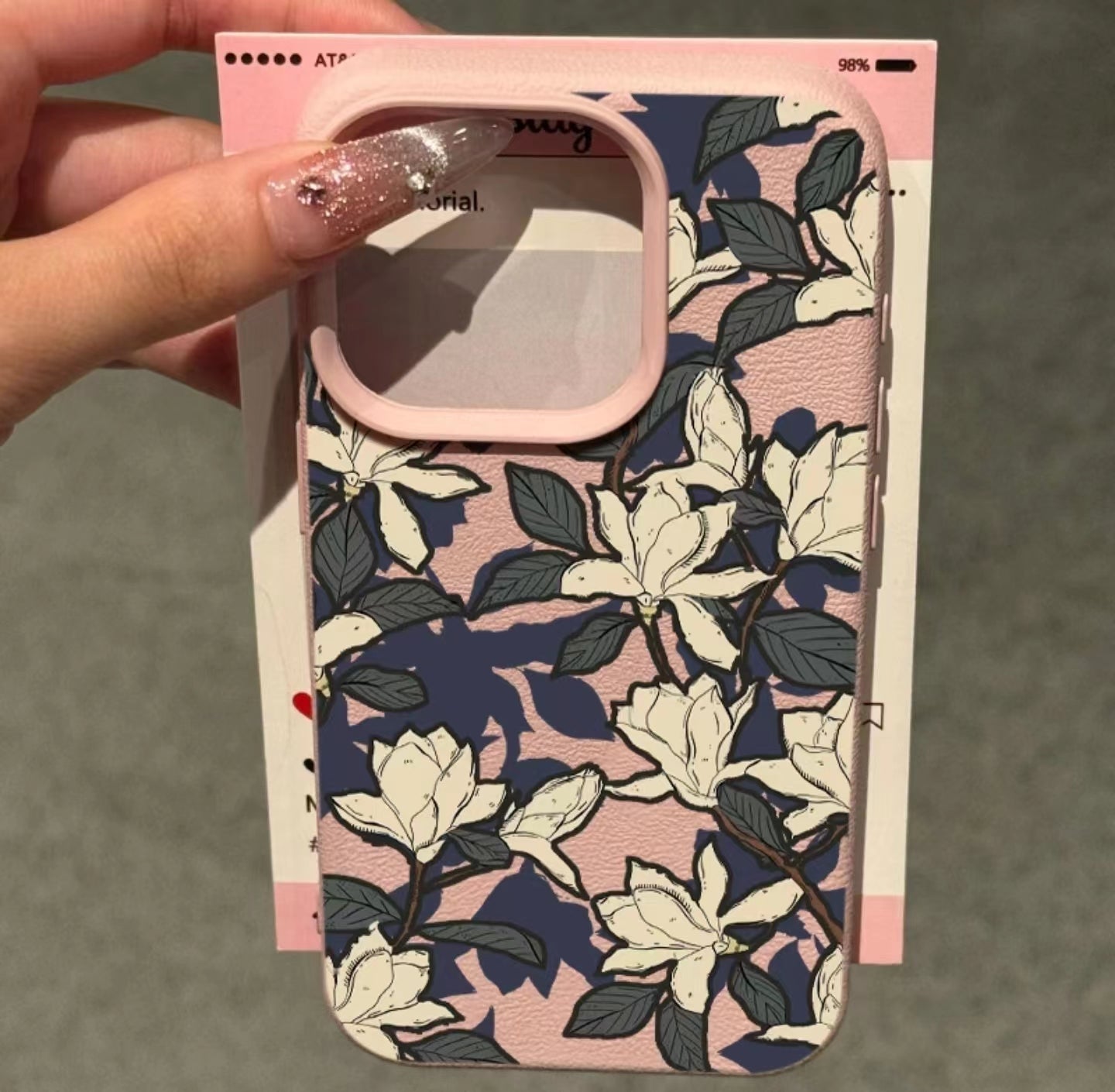 Coque et skin iPhone Fleur