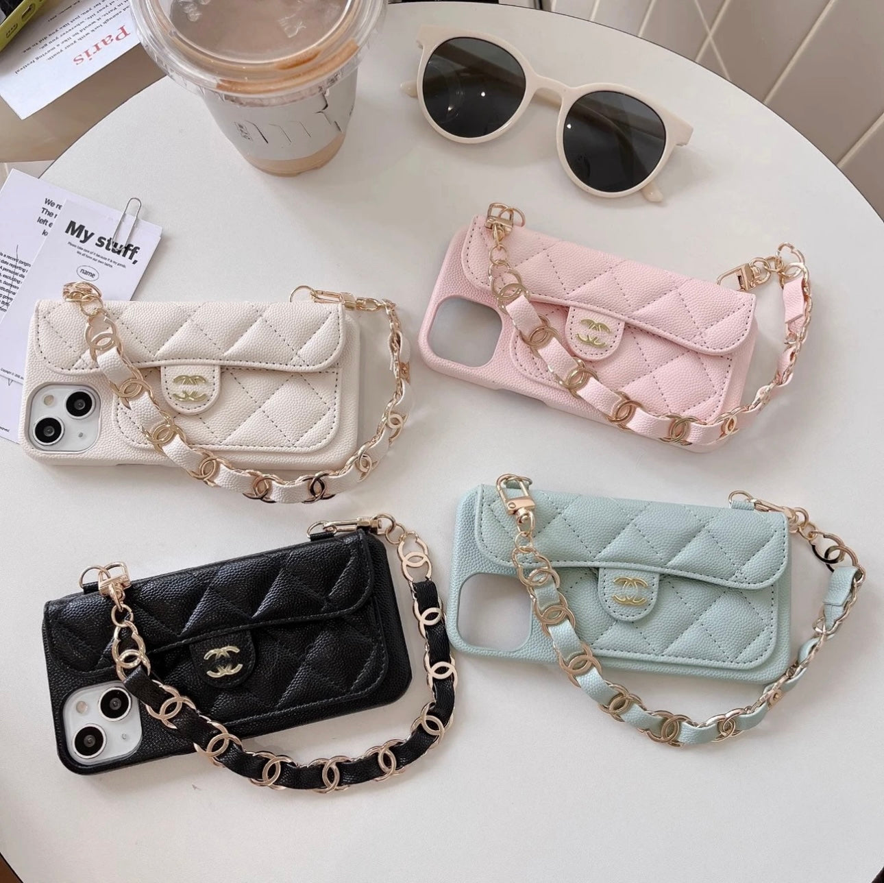 Luxurious iPhone Case Chain （Short style）