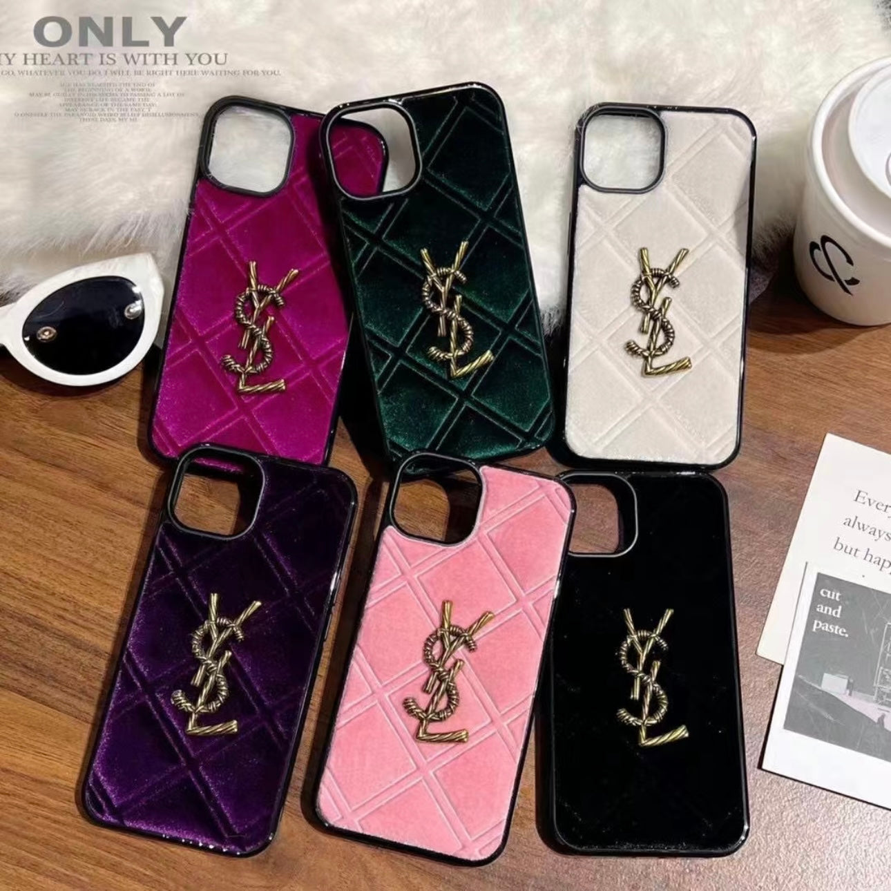 YSL Luksuriøst iPhone-deksel