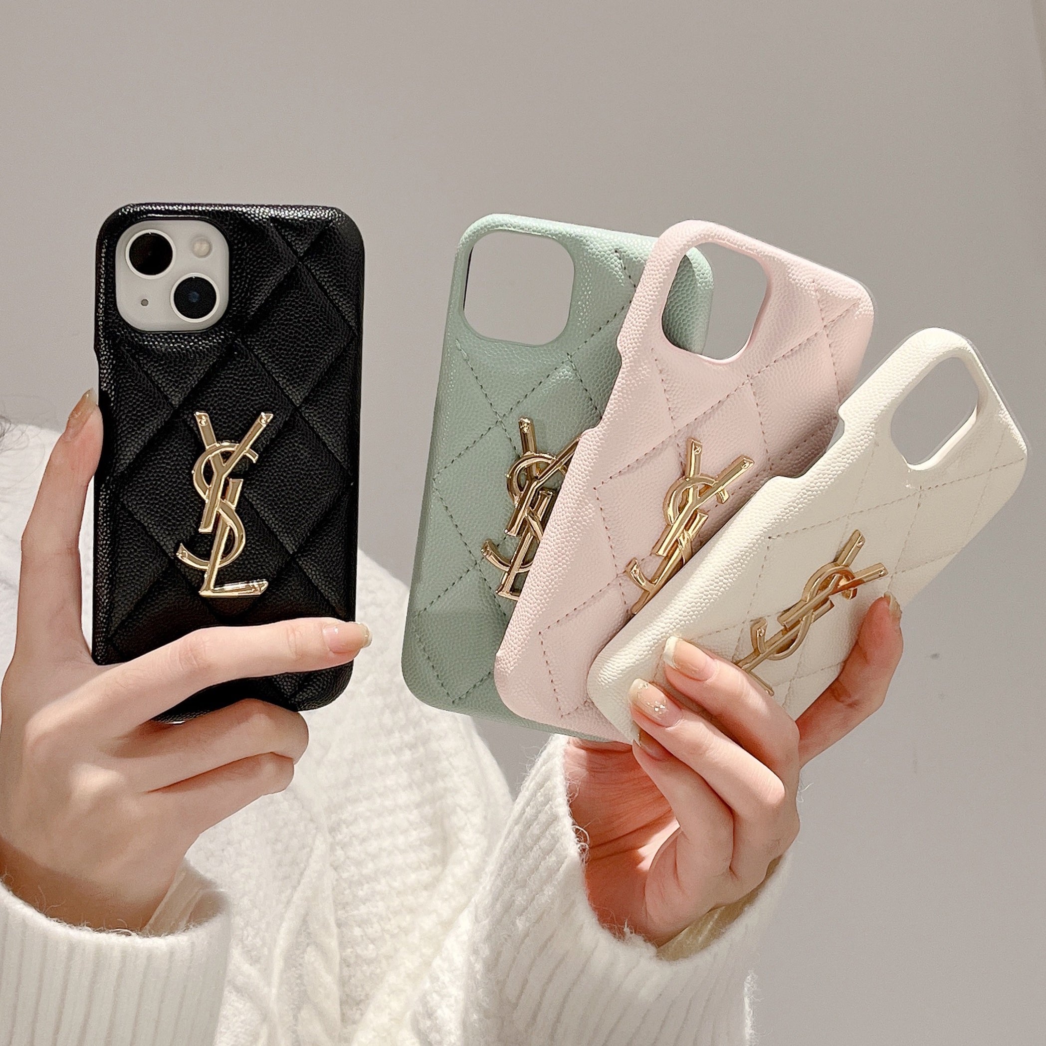 YSL Luksuriøst iPhone-deksel