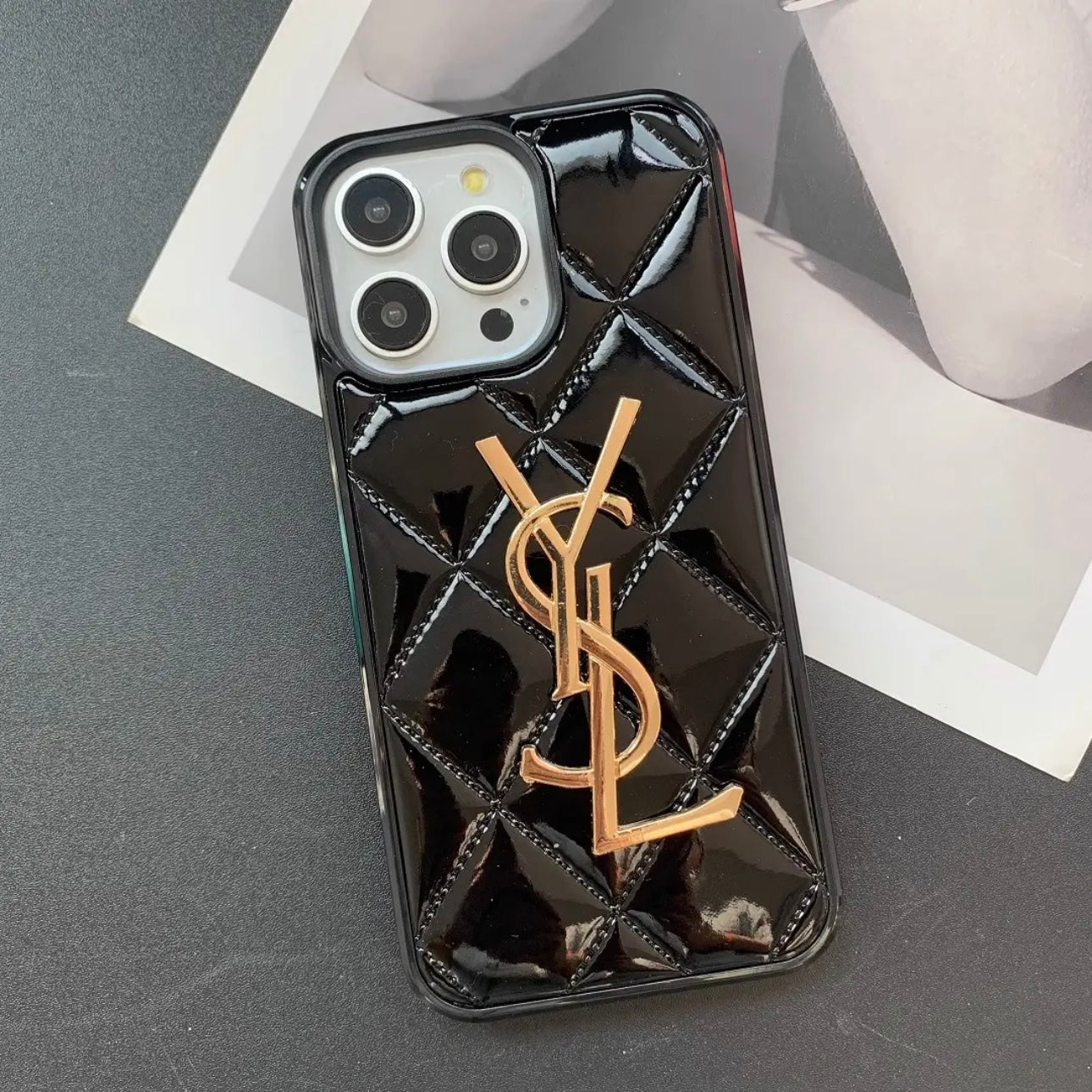 YSL Luksuriøst iPhone-deksel